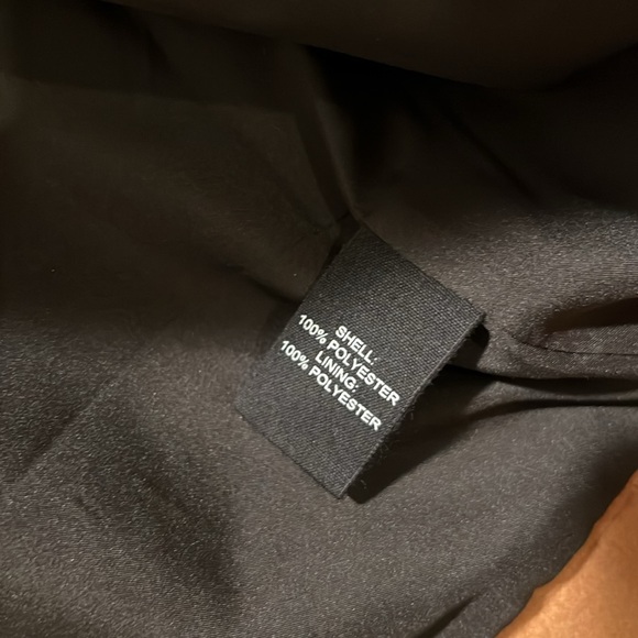 Camel and black cropped coat NWT - Picture 8 of 10